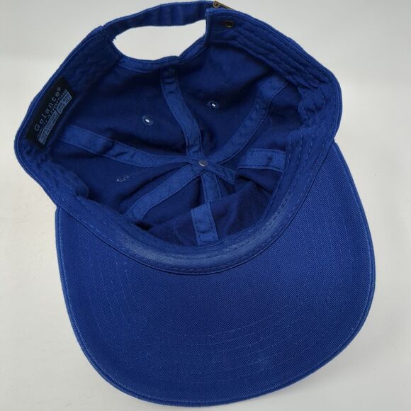 Gelante Slideback Hat Blue OS Adjustable Vented Holes 6 Panel Blank Cotton - Picture 6 of 8